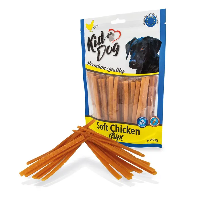 Hauptbild des Produkts KIDDOG kuřecí měkké pásky 250 g