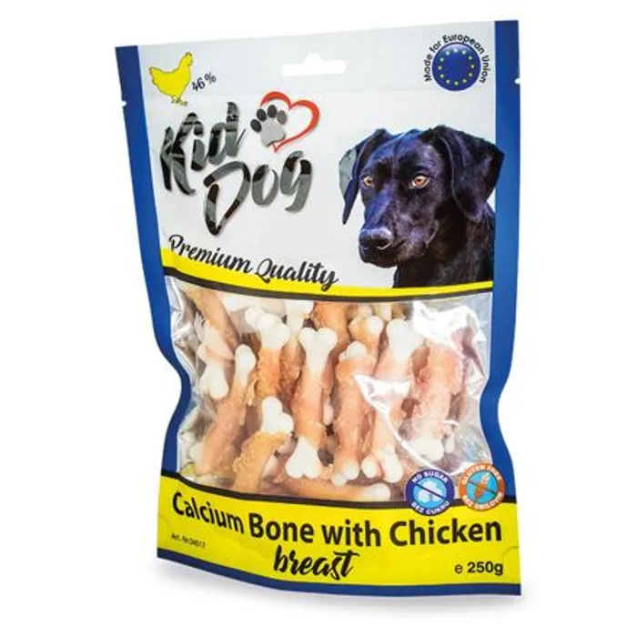 Hauptbild des Produkts KIDDOG kuřecí prsa na kalciové kostičce 250 g