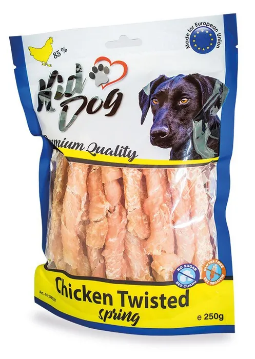 Hauptbild des Produkts KIDDOG kuřecí prsa ve spirále, měkké masíčko 250 g