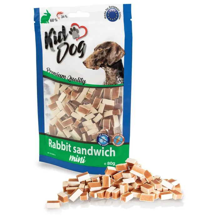 Hauptbild des Produkts KIDDOG MINI králičí sendvič 80 g