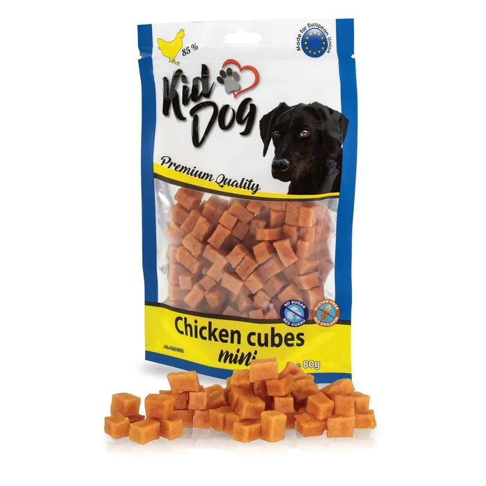Hauptbild des Produkts KIDDOG MINI kuřecí kostičky 80 g