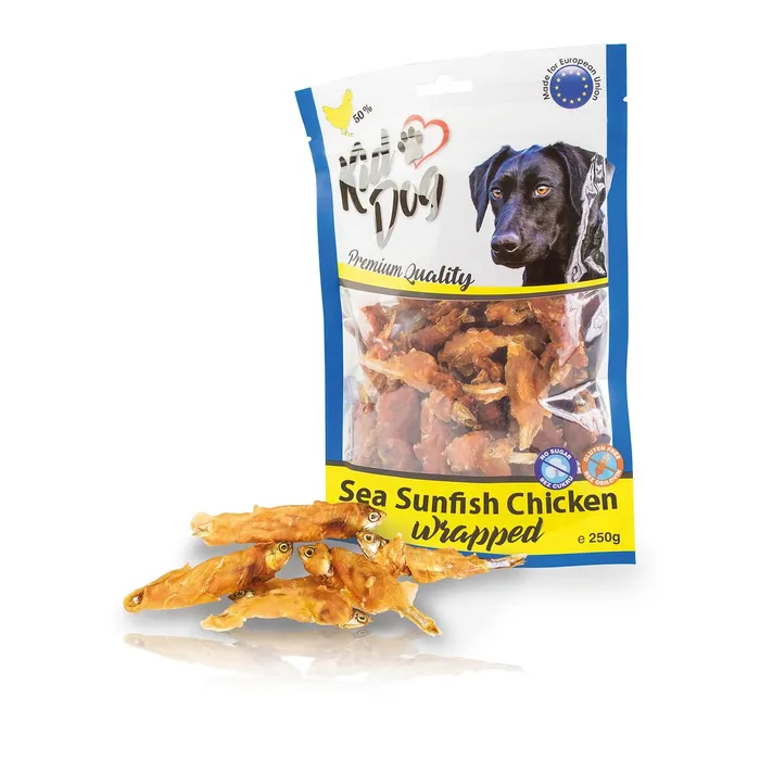 Hauptbild des Produkts KIDDOG mořské sluneční rybičky obalené kuřecím masíčkem 250 g