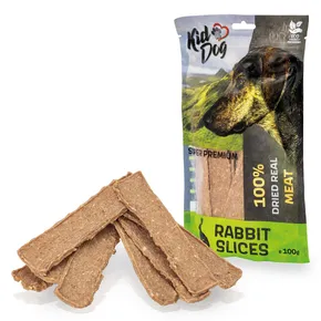 KIDDOG SUPER PREMIUM 100% Kaninchen - Fleisch ohne Zusatzstoffe 100 g