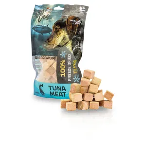 KIDDOG SUPER PREMIUM 100 % Thunfisch – reine Fleischstücke gefriergetrocknet 50 g