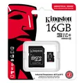 Kingston 16GB, micro SDHC, SDCIT2/16GB, UHS-I U3 (Class 10), V30, A1