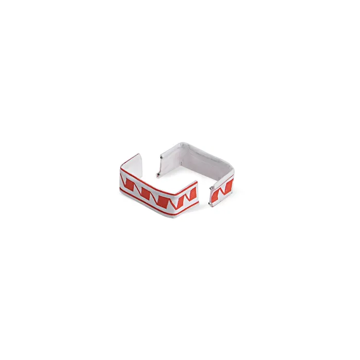 Hauptbild des Produkts Klipovací pásek (PAP/FE) červeno/bílý 33 x 8 mm [1000 ks]