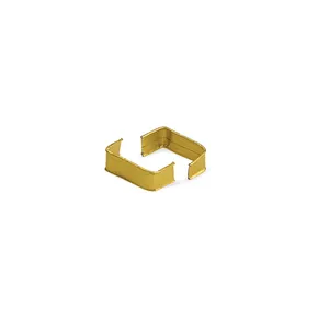 Verschluß-Clip U-Form (PAP/FE) gold 33 x 8 mm [1000 St.]