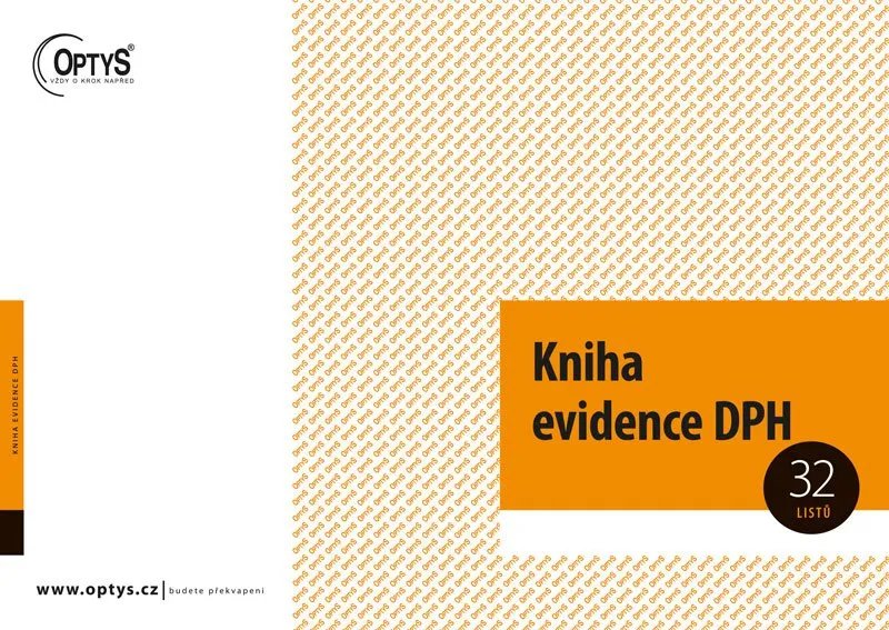 Hauptbild des Produkts Kniha evidence DPH, A4, 32 listů 1019