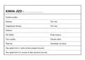 Weiteres Produktbild Kniha jízd A6 maxi firemního a soukromého vozidla 52 stran ET310