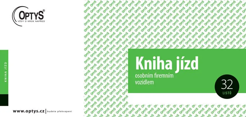 Hauptbild des Produkts Kniha jízd firemního vozidla, 21 x 10 cm 1171