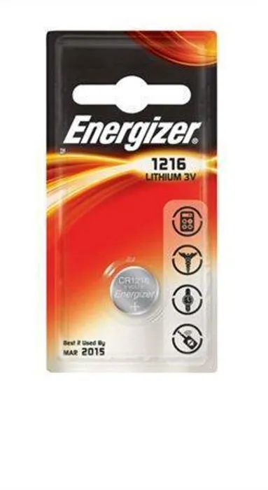 Hauptbild des Produkts Knoflíková baterie "CR1216", 1ks, ENERGIZER