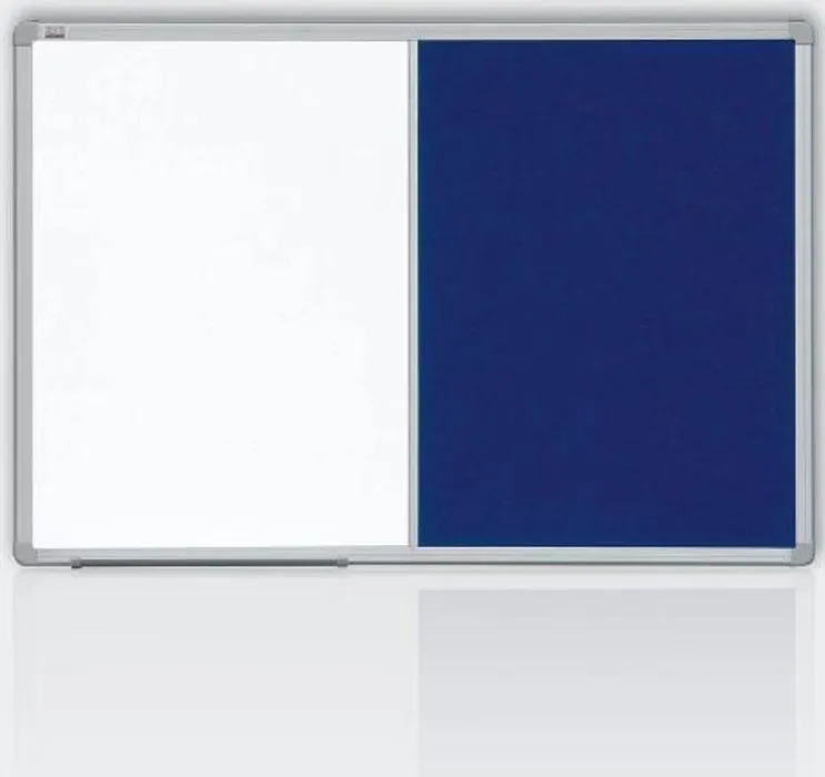 Hauptbild des Produkts Kombinovaná tabule 60x90 filc modrý/magnet., rám ALU23