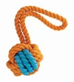 Weiteres Produktbild Kombinierter Monty-Ball aus Naturkautschuk und Baumwolle mit Riemen 9,5/31 cm HipHop