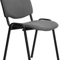 Weiteres Produktbild Konferenzdrehstuhl, textil, schwarze Metallbasis, "Felicia", blau