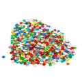 Papierkonfetti bunt gemischt durchmesser 8mm 100g [1 Pckg.]