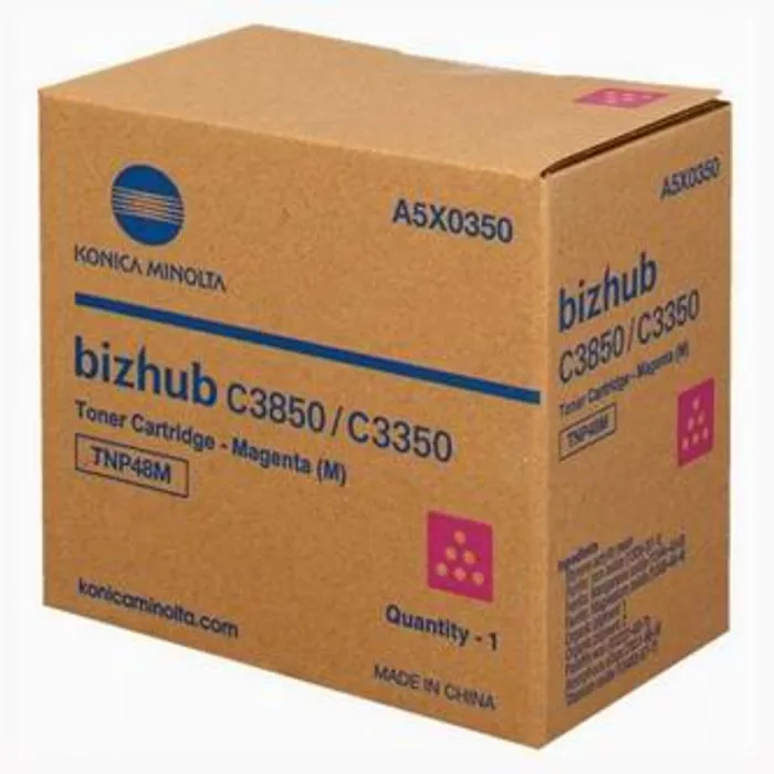 Hauptbild des Produkts Konica Minolta originální toner A5X0350, magenta, 10000str., TNP48M, Konica Minolta Bizhu