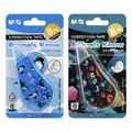 Korrekturband M&G Animals Know 5 mm x 8 m im Blister, gemischt