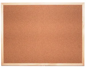 Kork einseitig bespannte Tafel 30x40 cm Holzrahmen
