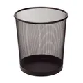 Weiteres Produktbild Draht-Abfalleimer, schwarz, 7,8l
