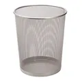 Weiteres Produktbild Draht-Abfalleimer, silber, 18 l