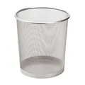 Draht-Abfalleimer, silber 7,8l