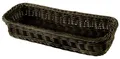 Brotkasten, Kunststoff, 31,8x11x5,5 cm, braun