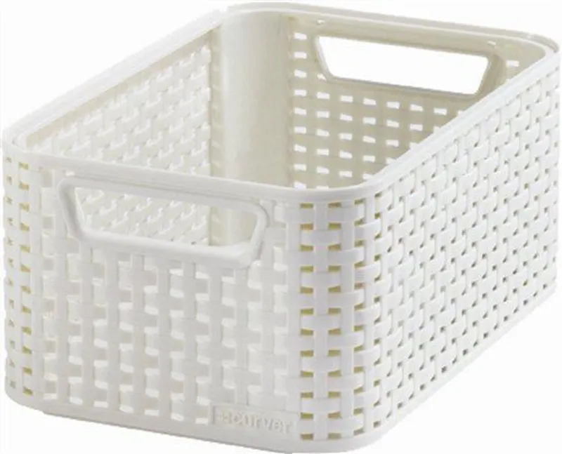 Hauptbild des Produkts Košík, umělý ratan, 7 l, krémový, CURVER