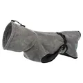 Weiteres Produktbild Badeanzug / Bademantel für Hunde, grau XL: 75 cm, Taille: 84-102 cm