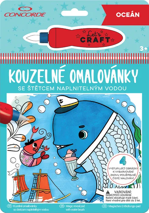 Hauptbild des Produkts Kouzelné omalovánky CONCORDE, Oceán