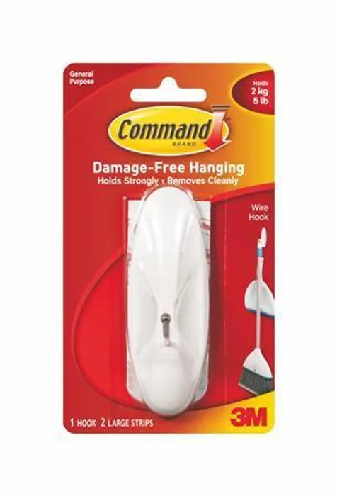 Hauptbild des Produkts Kovový přilepovací háček "Command", oválný, 3M SCOTCH