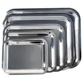 Weiteres Produktbild Metalltablett, rechteckig, Chrom, 45 x 35,5 cm