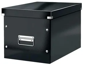 Click & Store-Box, schwarz, groß, quadratisch, LEITZ