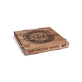 Pizzakarton (aus Mikrowellpappe) kraft 29 x 29 x 4 cm [100 St.]