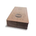 Pizzakarton (aus Mikrowellpappe) kraft 32 x 32 x 3 cm [100 St.]