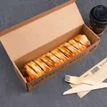Weiteres Produktbild Pizzakarton (aus Mikrowellpappe) Roll pizza kraft 28 x 8 x 7 cm [100 St.]