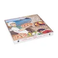 Pizzakarton aus Mikrowellpappe 40 x 40 x 4 cm [100 St.]