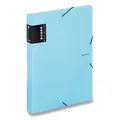 PP-Box mit Gummi A4 PASTELINI blau