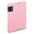 PP-Box mit Gummi A4 PASTELINI rosa