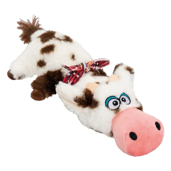 Hauptbild des Produkts Kravička ležící, 30 cm, plyšová hračka pro psy, HIPHOP DOG, strakatá