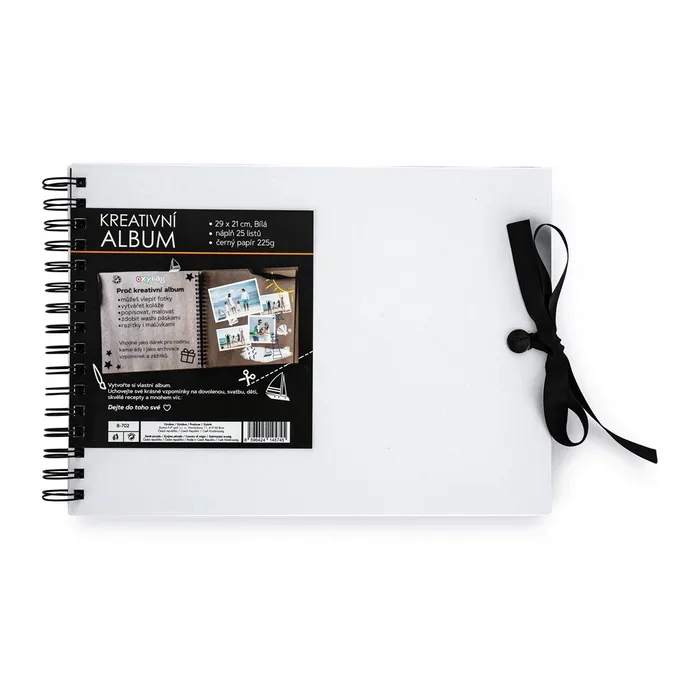 Hauptbild des Produkts Kreativní album 30 x 21,5 cm bílá