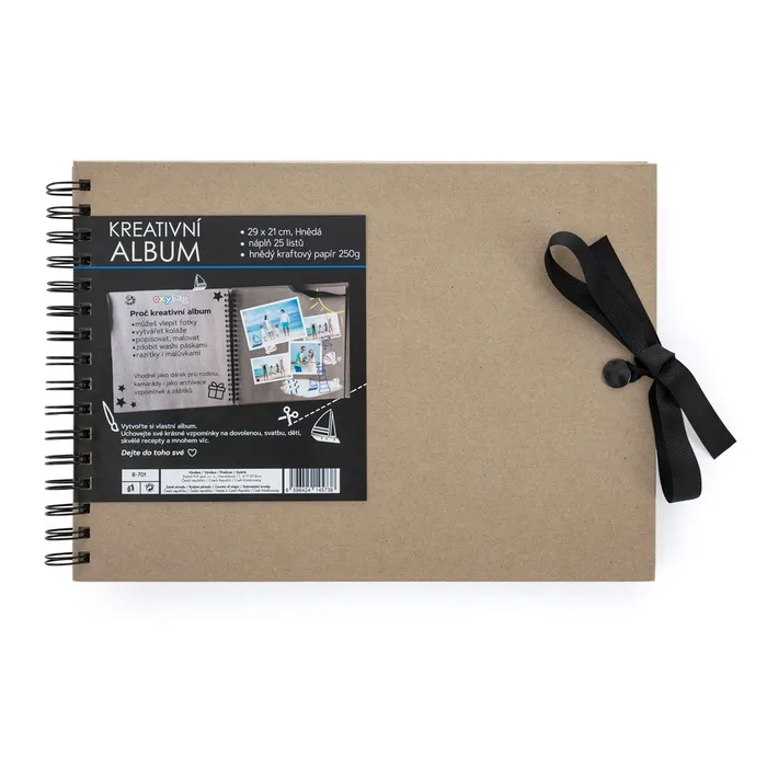 Hauptbild des Produkts Kreativní album 30 x 21,5 cm hnědá