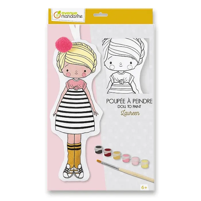 Hauptbild des Produkts Kreativní sada Avenue Mandarine Doll to Paint Laureen