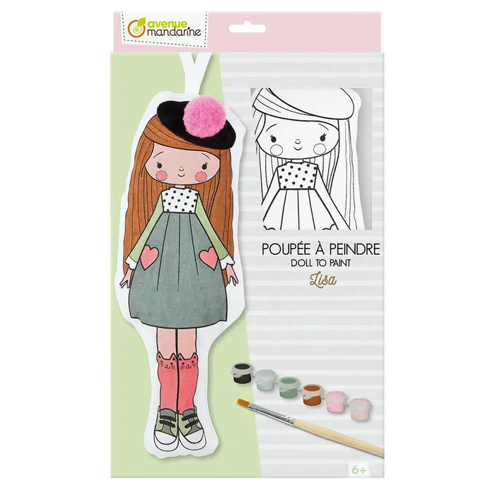 Hauptbild des Produkts Kreativní sada Avenue Mandarine Doll to Paint Lisa