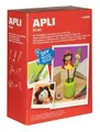 Kreativsets "Rotkäppchen und Peter Pan", Bleistifthüllen, Schaumgummi, APLI