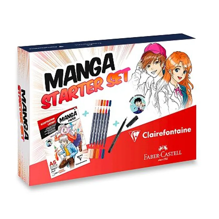 Hauptbild des Produkts Kreativní sada Clairefontaine Manga Starter Set