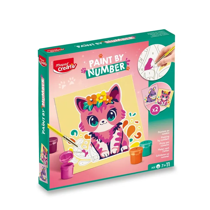 Hauptbild des Produkts Kreativní sada Maped Creativ Paint by number kočka a králík