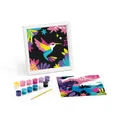 Kreativset Maped Creativ Malen nach Zahlen Leopard und Vogel