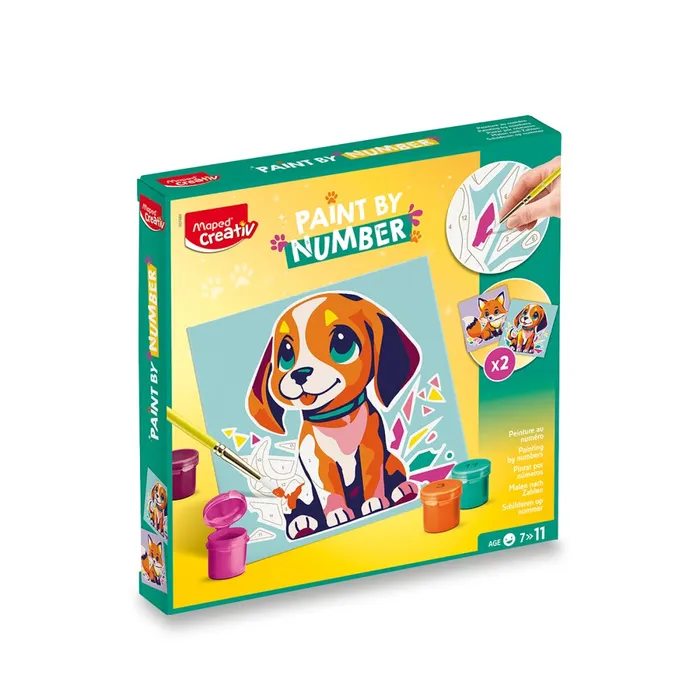 Hauptbild des Produkts Kreativní sada Maped Creativ Paint by number pes a liška