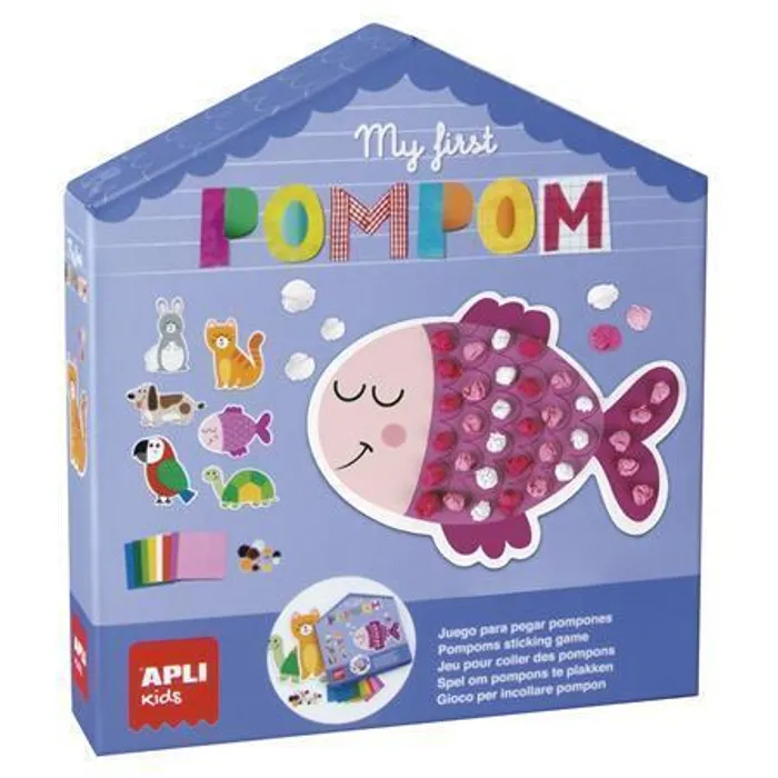 Hauptbild des Produkts Kreativní sada "My first PomPom", zvířátka, APLI Kids 18505
