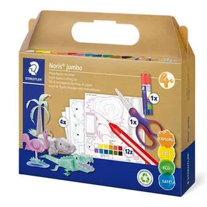 Kreativsatz "Noris® Jumbo", Papier-Tiere, STAEDTLER 61 C4